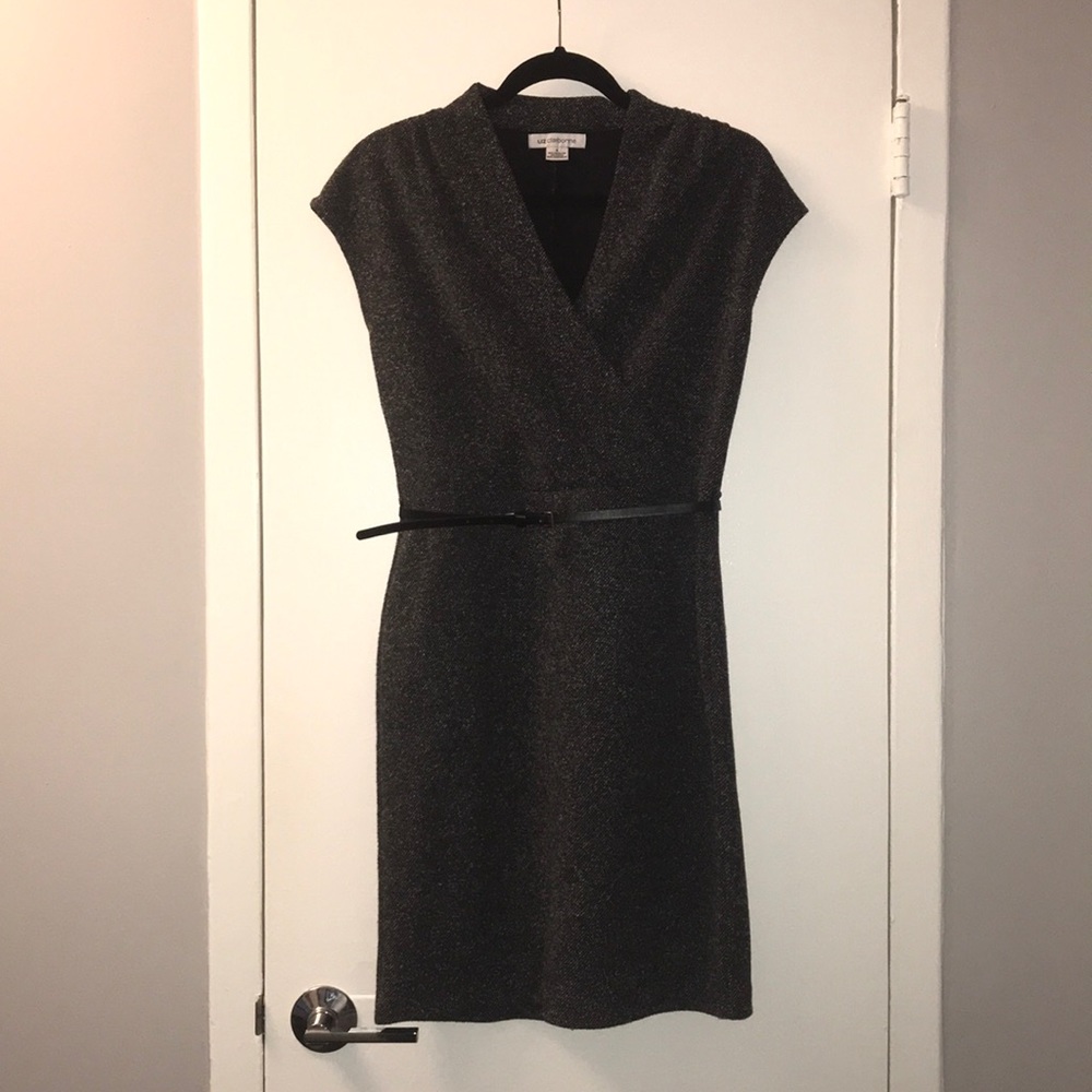Liz Claiborne Casual Grey Dress